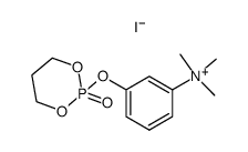 O-(3-(trimethylammonium)phenyl)-1,3,2-dioxaphosphorinane 2-oxide structure