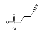3-cyanopropane-1-sulfonyl chloride结构式