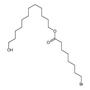 12-hydroxydodecyl 8-bromooctanoate Structure