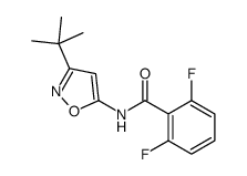 N-(3-tert-butyl-1,2-oxazol-5-yl)-2,6-difluorobenzamide Structure