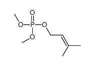 dimethyl 3-methylbut-2-enyl phosphate Structure