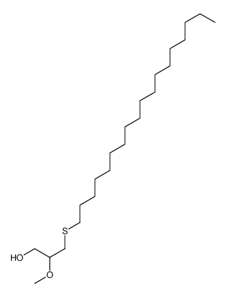 2-methoxy-3-octadecylsulfanylpropan-1-ol Structure