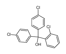 (2-chloro-phenyl)-bis-(4-chloro-phenyl)-methanol结构式