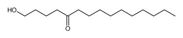 5-oxo-pentadecan-1-ol Structure