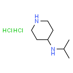 4-Piperidinamine, N-(1-Methylethyl)-, dihydrochloride结构式