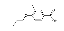 4-butoxy-3-methylbenzoic acid Structure