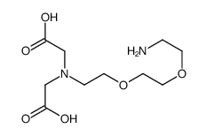 2-[2-[2-(2-aminoethoxy)ethoxy]ethyl-(carboxymethyl)amino]acetic acid结构式