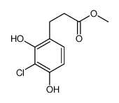 methyl 3-(3-chloro-2,4-dihydroxyphenyl)propanoate picture