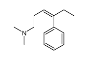 N,N-dimethyl-4-phenylhex-3-en-1-amine Structure