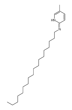 5-methyl-N-octadecylpyridin-2-amine Structure