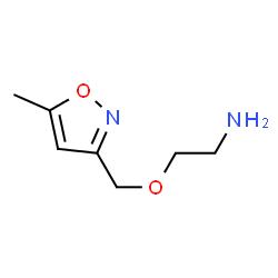 Ethanamine,2-[(5-methyl-3-isoxazolyl)methoxy]- Structure