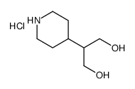 2-piperidin-4-ylpropane-1,3-diol,hydrochloride结构式