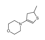 4-(2-methyl-2,3-dihydrothiophen-4-yl)morpholine Structure