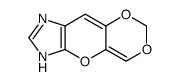 1H-[1,3]Dioxino[4,5:5,6]pyrano[2,3-d]imidazole (9CI) Structure