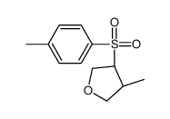 (3R,4R)-3-methyl-4-(4-methylphenyl)sulfonyloxolane Structure