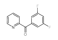 2-(3,5-DIFLUOROBENZOYL)PYRIDINE structure