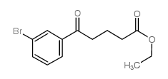 ETHYL 5-(3-BROMOPHENYL)-5-OXOVALERATE structure