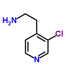 2-(3-Chloro-4-pyridinyl)ethanamine结构式