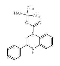 tert-butyl 3-phenyl-3,4-dihydro-2H-quinoxaline-1-carboxylate Structure