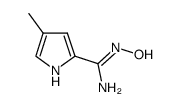 N-hydroxy-4-methyl-1H-pyrrole-2-carboxamidine Structure