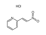 (E)-2-(2-nitrovinyl)pyridine hydrochloride Structure