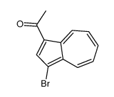 1-(3-bromoazulen-1-yl)ethanone结构式