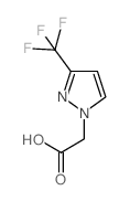 [3-(trifluoromethyl)-1H-pyrazol-1-yl]acetic acid Structure