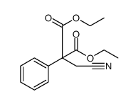 diethyl 2-(cyanomethyl)-2-phenylMalonate structure