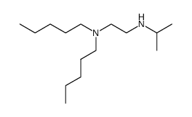 N-Isopropyl-N',N'-dipentyl-ethylendiamin结构式