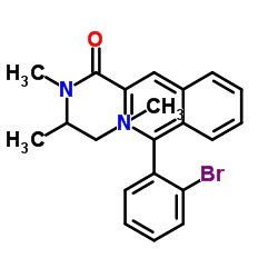 3-Isoquinolinecarboxamide,1-(2-bromophenyl)-N-methyl-N-(1-methylpropyl)- Structure