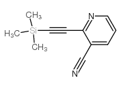 2-Trimethylsilanylethynyl-3-cyanopyridine Structure