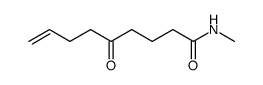 5-oxo-non-8-enoic acid methylamide Structure