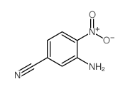 3-氨基-4-硝基苯腈结构式
