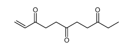 1-Undecen-3,6,9-trion结构式