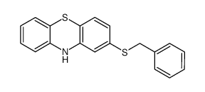 2-benzylsulfanyl-10H-phenothiazine Structure