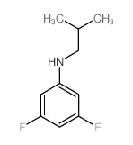 (3,5-Difluorophenyl)isobutylamine结构式