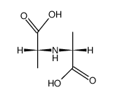 D-Alanine, N-(1-carboxyethyl)-, (R)- (9CI)结构式