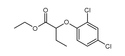 (+/-)-2-(2,4-dichloro-phenoxy)-butyric acid ethyl ester Structure