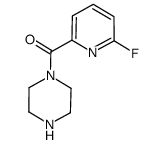 (6-fluoropyridin-2-yl)-piperazin-1-yl-methanone Structure