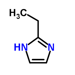 2-乙基咪唑结构式
