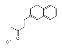 4-(3,4-dihydroisoquinolin-2-ium-2-yl)butan-2-one,chloride Structure