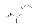 N-(ethylsulfanylmethyl)-N-methylnitrous amide Structure