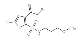 3-(2-bromoacetyl)-5-chloro-N-(3-methoxypropyl)thiophene-2-sulfonamide picture