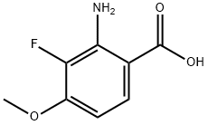 2-amino-3-fluoro-4-methoxybenzoic acid Structure