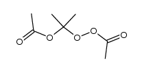 acetyl 1-methyl-1-acetoxyethyl peroxide Structure