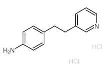 [4-(2-Pyridin-3-ylethyl)phenyl]amine dihydrochloride结构式