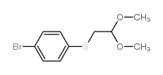 (4-BROMOPHENYL)(2,2-DIMETHOXYETHYL)SULFANE picture