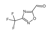 3-(trifluoromethyl)-1,2,4-oxadiazole-5-carbaldehyde结构式