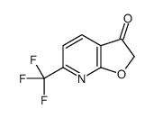 6-TRIFLUOROMETHYL-FURO[2,3-B]PYRIDIN-3-ONE结构式