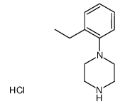 1-(2-Ethylphenyl)piperazine hydrochloride结构式